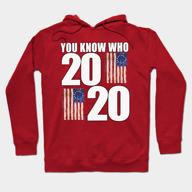 You Know Who 2020 Hoodie by thegusshow